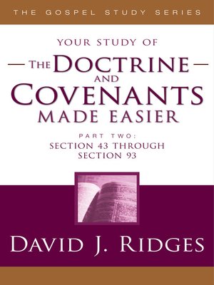 cover image of Doctrine & Covenants Made Easier Pt.2